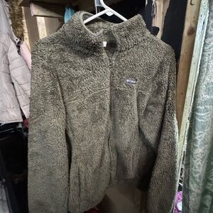 Columbia Forest Green Fleece Outerwear
